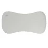 Gray Piqué Ergonomic Crib Pillow Gray Piqué Ergonomic Crib Pillow