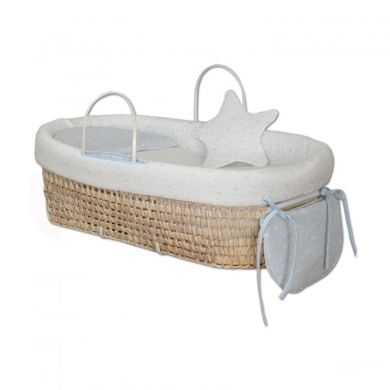 Capazo Reversible Cloud Gris|Originalbaby Capazo Reversible Cloud Gris