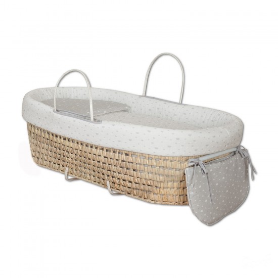 Capazo Reversible Cloud Gris|Originalbaby Capazo Reversible Cloud Gris