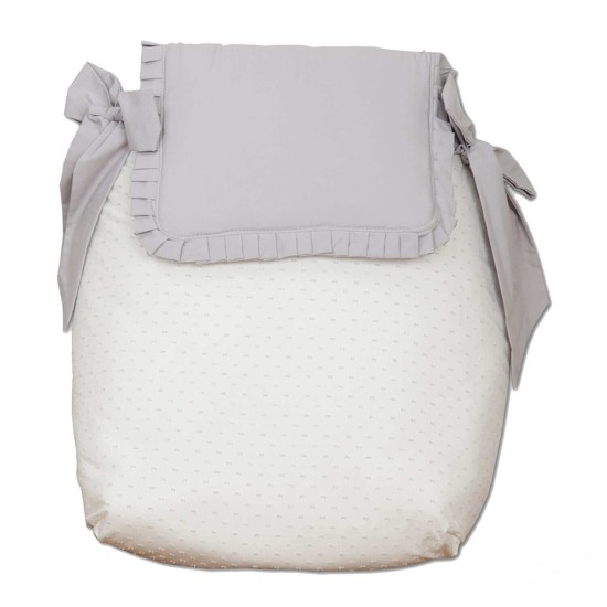 Colcha Bugaboo Sugar Gris|Originalbaby Colcha Bugaboo Sugar Gris
