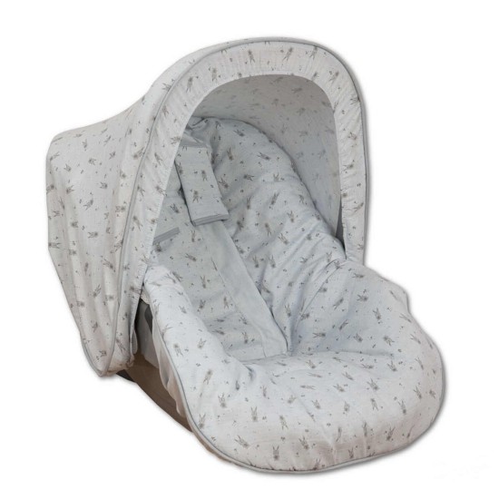 Colchoneta Grupo 0 + capota Bunny Beige|Originalbaby Colchoneta Grupo 0 + capota Bunny Beige