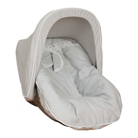 Colchoneta Grupo 0 + capota Classic Gris.|Originalbaby Colchoneta Grupo 0 + capota Classic Gris.