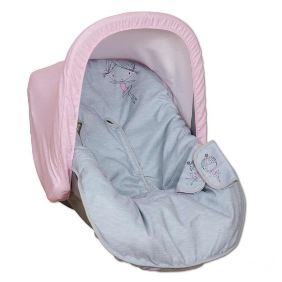 Colchoneta Grupo 0 + capota Cute Ballerina|Originalbaby Colchoneta Grupo 0 + capota Cute Ballerina