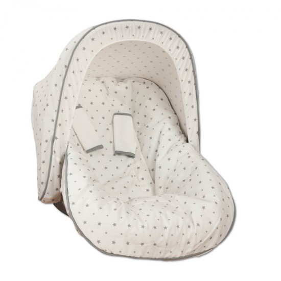 Capota Grupo 0 Little Star Gris|Originalbaby Capota Grupo 0 Little Star Gris