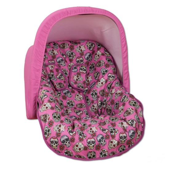Colchoneta Grupo 0 Lovely Skull Fucsia Colchoneta Grupo 0 Lovely Skull Fucsia