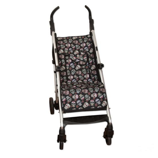 Colchoneta Silla Lovely Skull Negro|Originalbaby Colchoneta Silla Lovely Skull Negro