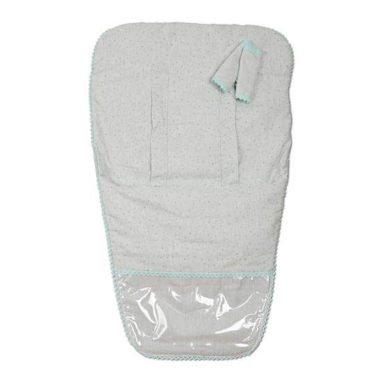 Colchoneta Silla Baby Agua Marina|Originalbaby Colchoneta Silla Baby Agua Marina