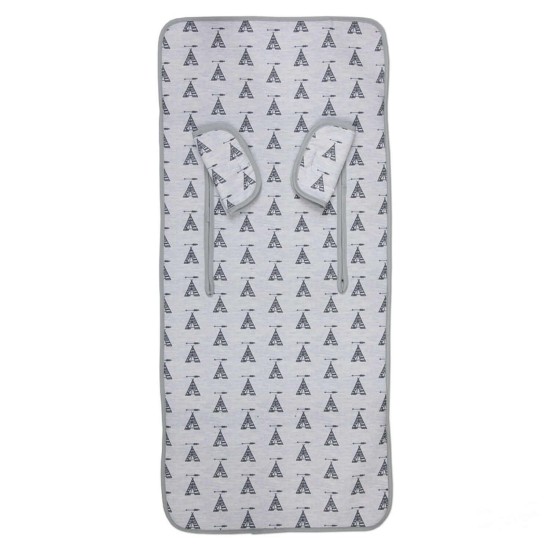 Colchoneta Silla Ligera Tepee Gris|Originalbaby Colchoneta Silla Ligera Tepee Gris