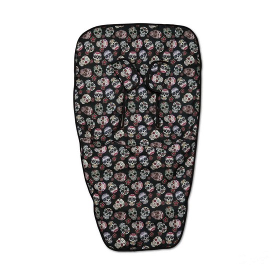 Colchoneta Silla Lovely Skull Negro|Originalbaby Colchoneta Silla Lovely Skull Negro