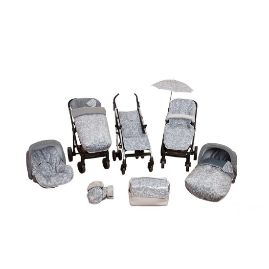 Saco Silla + Manoplas Game Gris|Originalbaby Saco Silla + Manoplas Game Gris