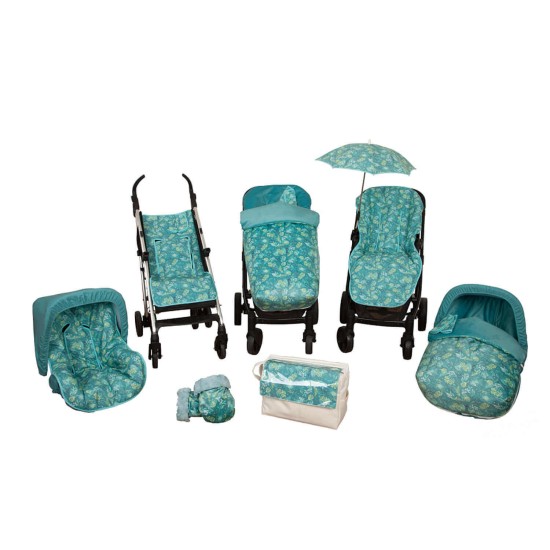 Colchoneta Silla Garden Azul|Originalbaby Colchoneta Silla Garden Azul