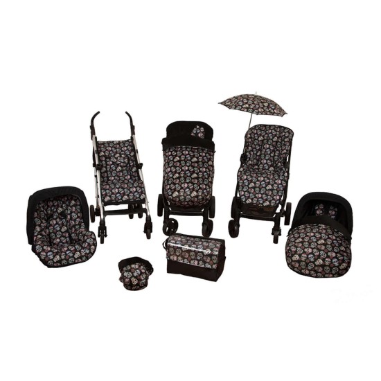 Bolso Lovely Skull Negro|Originalbaby Bolso Lovely Skull Negro