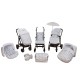 Colchoneta Silla Ligera Tepee Gris|Originalbaby Colchoneta Silla Ligera Tepee Gris