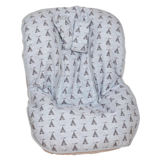 Funda auto Teepe Gris|Originalbaby Funda auto Teepe Gris