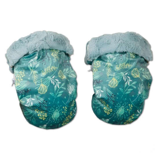 Saco Silla + Manoplas Garden Azul|Originalbaby Saco Silla + Manoplas Garden Azul