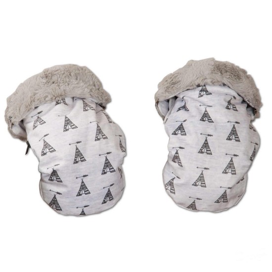 Manoplas Tepee Gris|Originalbaby Manoplas Tepee Gris