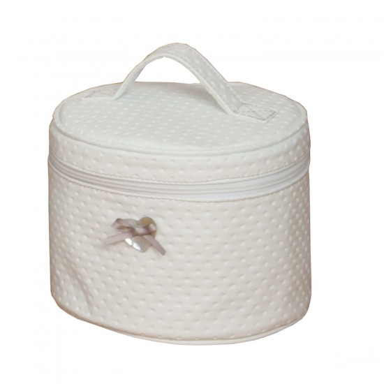 Neceser Redondo Letto Blanco Neceser Redondo Letto Blanco