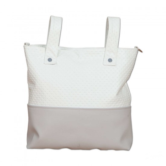 Style Gray bread basket with toiletry bag included