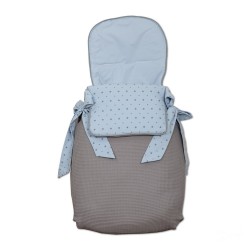 Saco 3 usos Little Star Celeste 