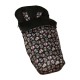Saco Silla + Manoplas Lovely Skull Negro|Originalbaby Saco Silla + Manoplas Lovely Skull Negro