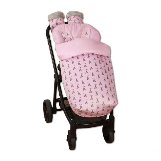 Manoplas Tepee Gris|Originalbaby Manoplas Tepee Gris