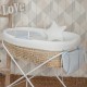 Capazo Reversible Cloud Gris|Originalbaby Capazo Reversible Cloud Gris