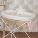 Capazo Reversible Cloud Gris|Originalbaby Capazo Reversible Cloud Gris