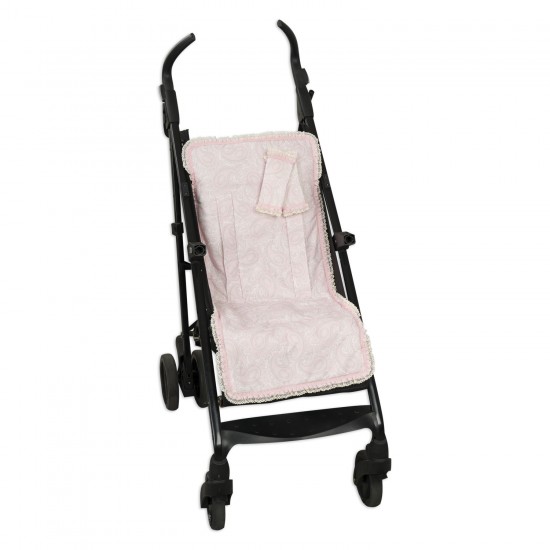Colchoneta|Funda Silla Ligera Reversible con Cubre Arnés Sweetly Rosa|Originalbaby Colchoneta|Funda Silla Ligera Reversible con Cubre Arnés Sweetly Rosa