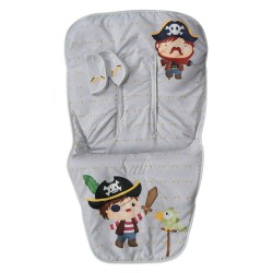 Colchoneta|Funda Silla con Cubre Arnés Bad Pirate 