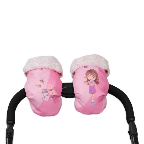 Saco para Silla paseo Impermeable con Manoplas y  Cubre Arnés Beauty Girl