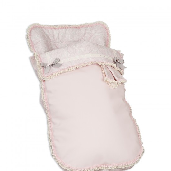 Saco para Silla paseo con Cubre Arnés Sweetly Rosa|Originalbaby Saco para Silla paseo con Cubre Arnés Sweetly Rosa