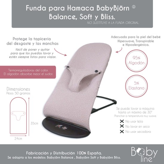 Funda Hamaca Confeti Blanco