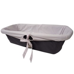 Pink Summer Carrycot Cover