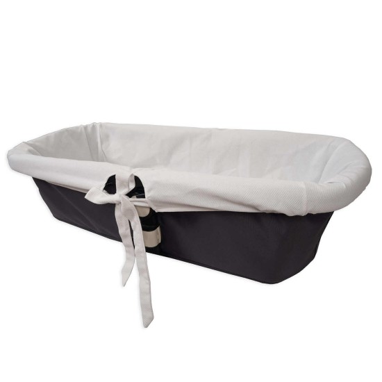White Piqué Carrycot Cover