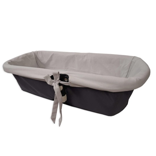 Funda interior gris para capazo de bebé|Originalbaby Funda interior gris para capazo de bebé