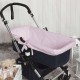 Pink Piqué Carrycot Cover