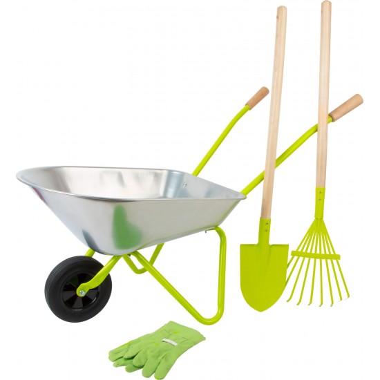 Wheelbarrow with Garden Tools|Originalbaby Wheelbarrow with Garden Tools