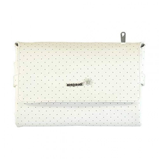 Ecru Polka Dot Changing Table