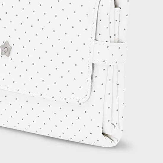 Ecru Polka Dot Changing Table