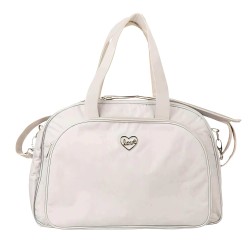 Maternity Bag and Changing Table Biscuit Gray