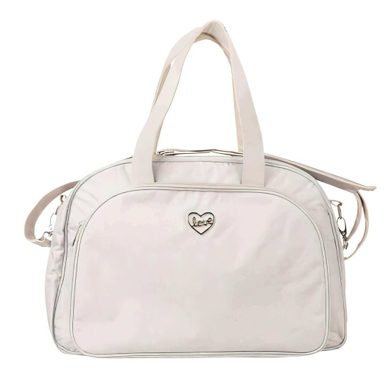 Maternity Bag and Changing Table Biscuit Gray