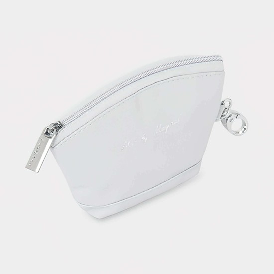 Maternity Bag Bow with Dummy Holder Gray