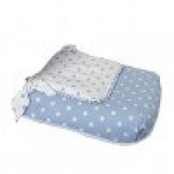 Bugaboo carrycot coverlet blue carousel
