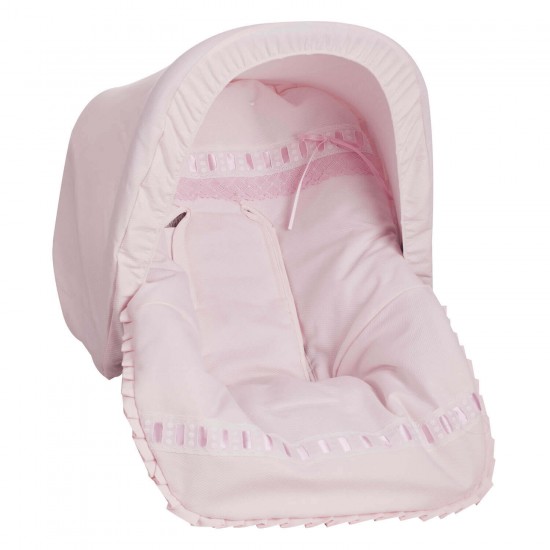 Pink Ribbon Baby Carrier Cover with Gift Hood