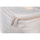 Round Biscuit Gray toiletry bag