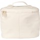 Round Beige Brioche toiletry bag