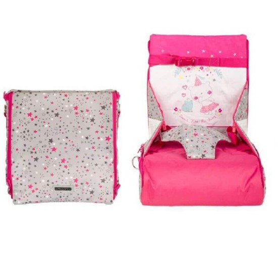 Stories Girl Portable Highchair