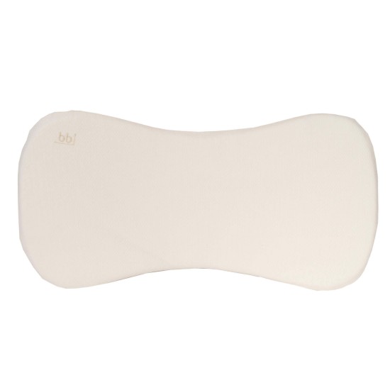 Almohada Ergonómica de Cuna Piqué Beige