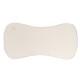 Ergonomic Piqué Crib Pillow Beige