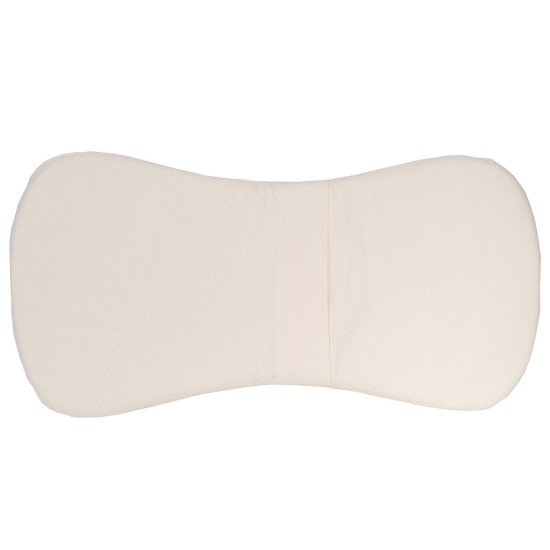 Ergonomic Piqué Crib Pillow Beige
